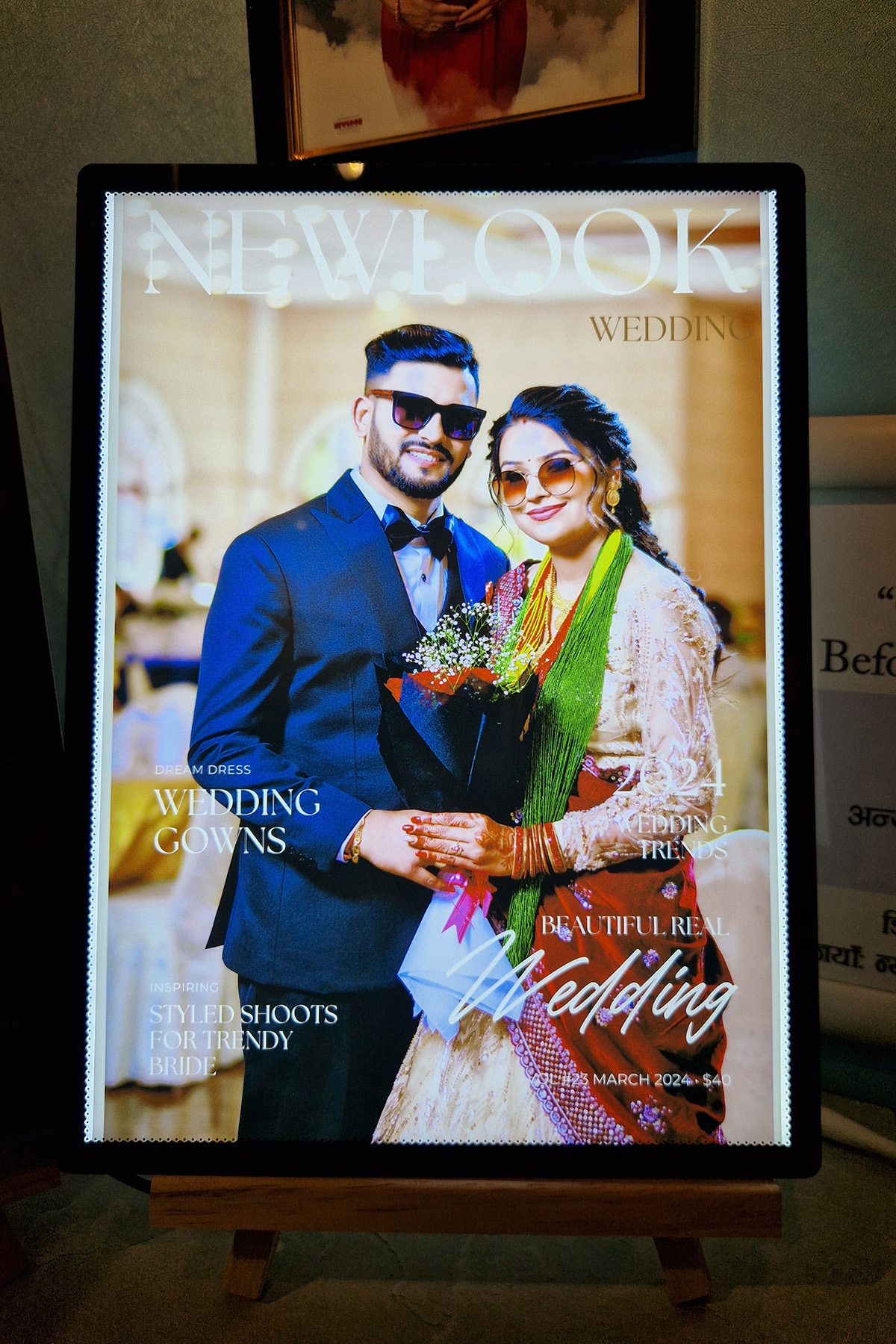 Glow Light Photo Frame
