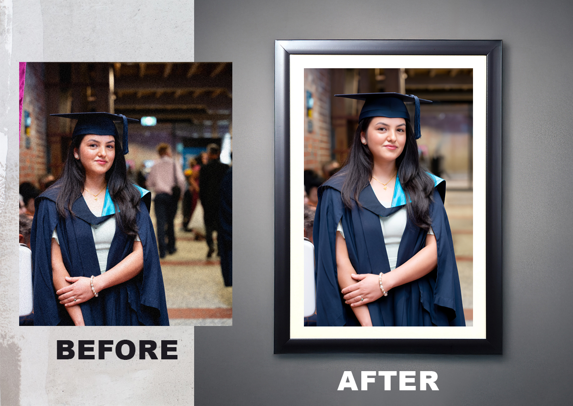 How to Photo Print Low-Resolution Graduation Photos with Professional ...